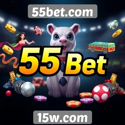 Opções de jogos disponíveis em 55bet.com